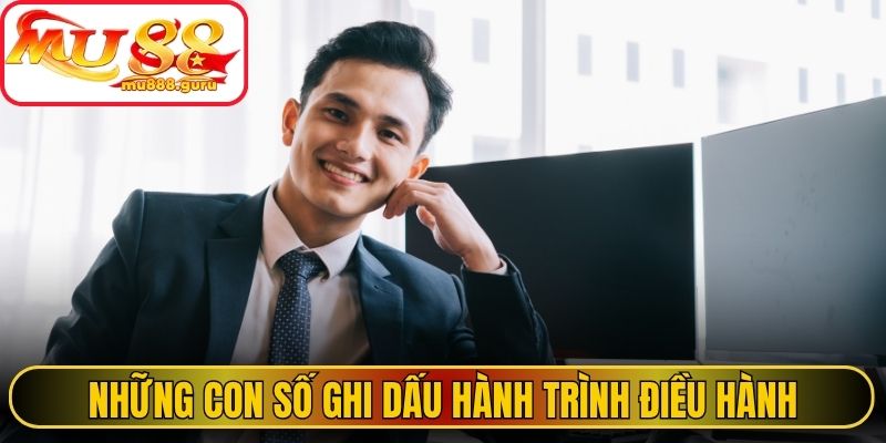 Những con số ghi dấu hành trình điều hành của Minh Hoàng