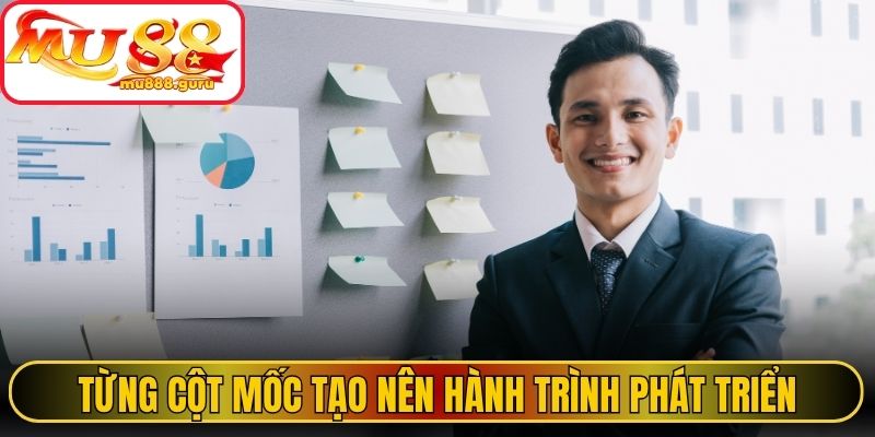 Từng cột mốc tạo nên hành trình phát triển kéo dài
