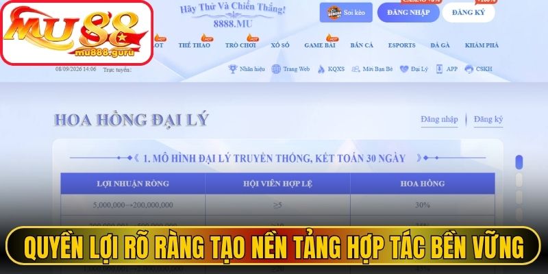Quyền lợi rõ ràng tạo nền tảng hợp tác bền vững hơn