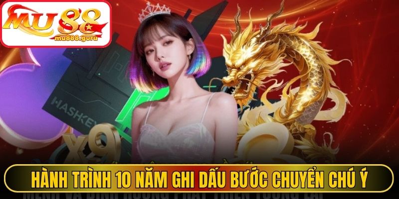 Hành trình 10 năm ghi dấu nhiều bước chuyển đáng chú ý