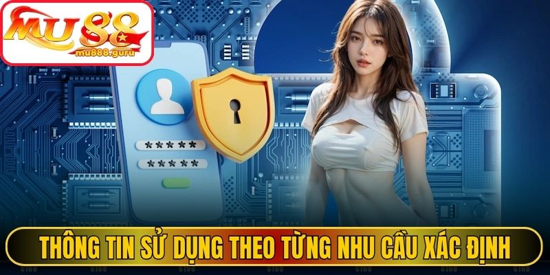 Thông tin sử dụng theo từng nhu cầu xác định