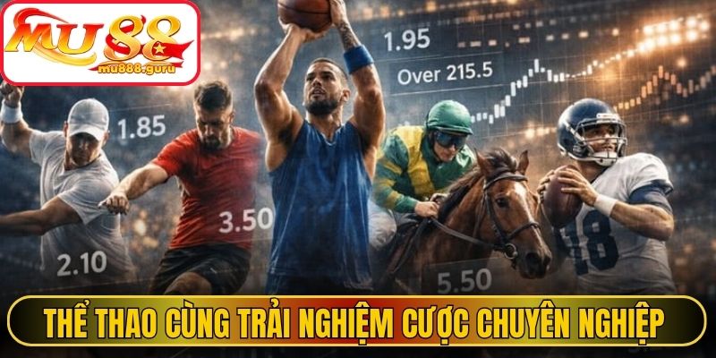 Thể thao cùng trải nghiệm cược chuyên nghiệp 