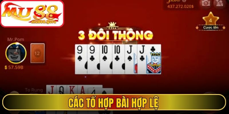 Các tổ hợp bài hợp lệ
